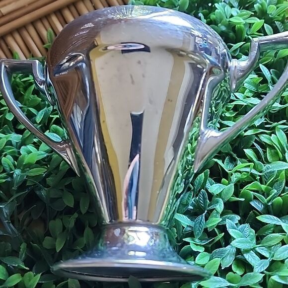 Vintage Means Best Double HandleSugar Bowl Manning Bowman & Co - Picture 4 of 6